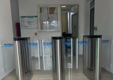 système de contrôle d’accès par couloir rapide Maroc