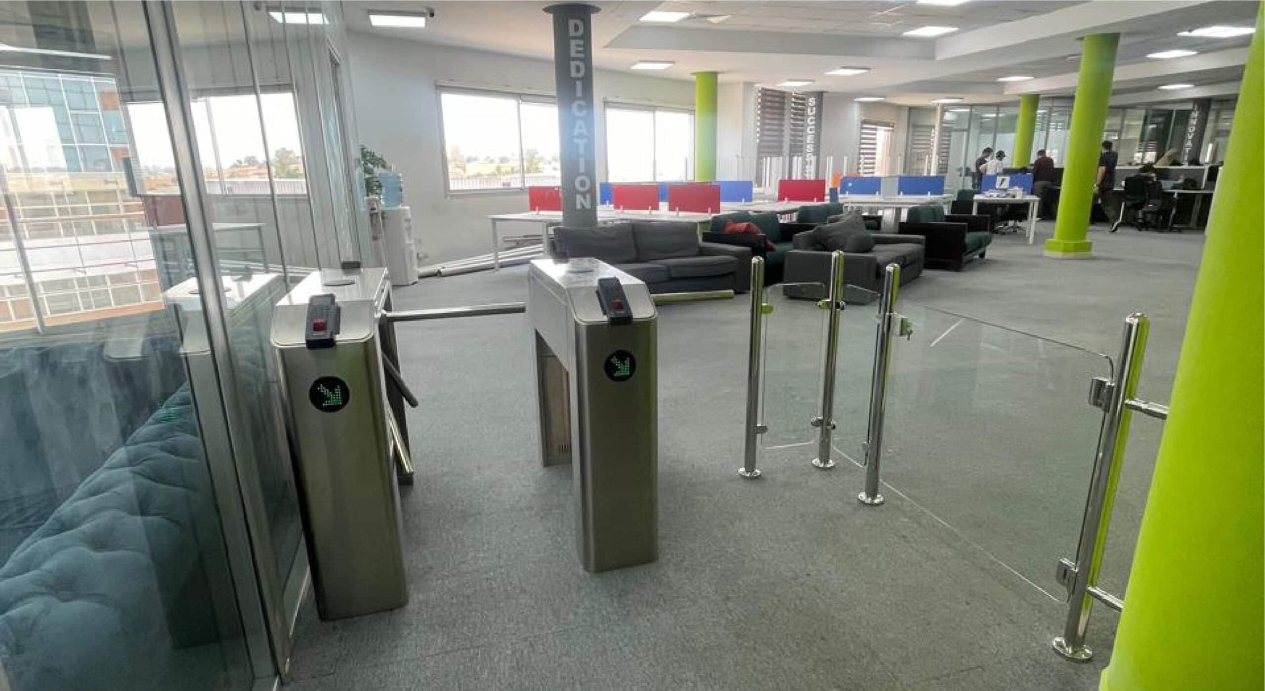 l’installation physique de LockToo Access