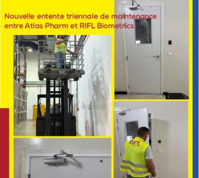 Nouvelle entente triennale de maintenance entre Atlas Pharm Grupo Tecnimede et RIFL Biometrics