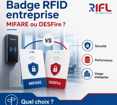 Badge RFID entreprise : Mifare ou Desfire ?