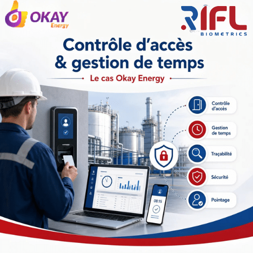 Contrôle d'accès et gestion de temps pour un acteur de l'énergie : le cas OKAY Energy