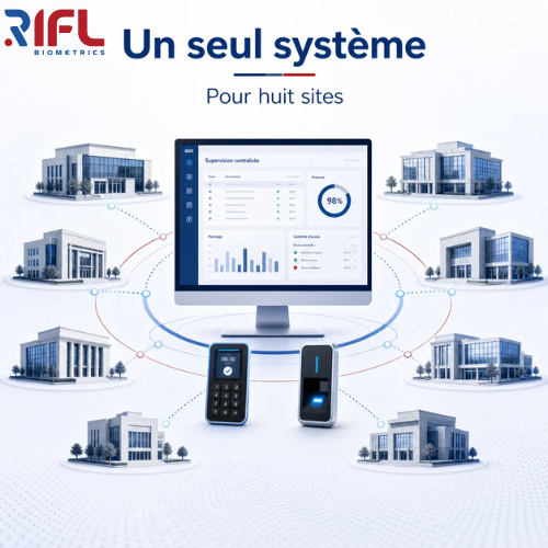 Un seul système pour huit sites : le pointage et le contrôle d'accès à la CDG