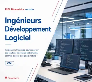 RIFL BIOMETRICS recrute des Ingénieurs Développement Logiciel expérimentés en CDI